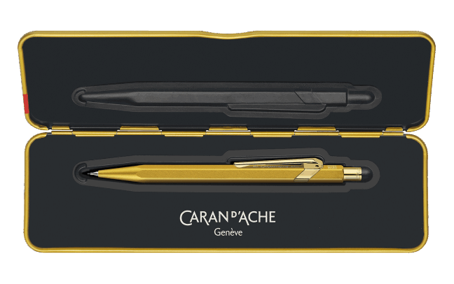 Caran d'Ache Goldbar 849 Premium Ball Point Pen