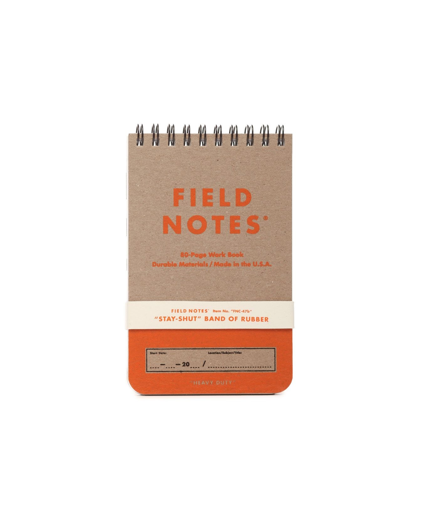 Field Notes - Heavy Duty