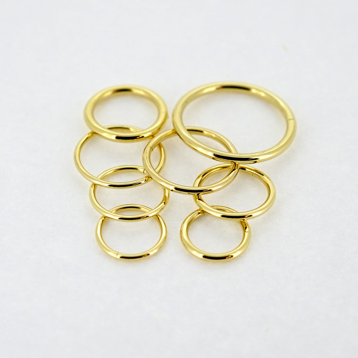 18k Gold Seamless Ring